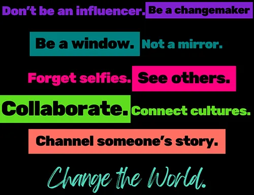 Don't be an influener